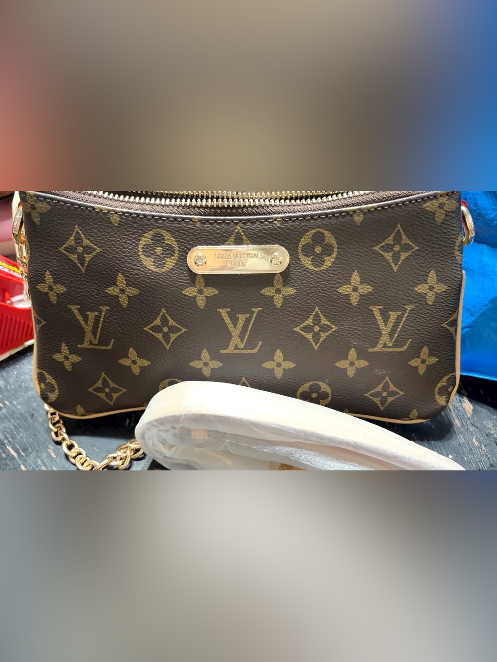 Monogram Canvas Women’s Handbag in Brown